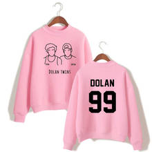 Dolan Twins cotton oversized Hoodies Sweatshirt Women Men Pullover Casual Print Turtleneck Streetwear Clothes Hoodie tracksuit 2024 - buy cheap