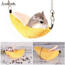 Banana Hamster Bed House Hammock Small Animal Warm Bed House Cage Nest Hamster Accessories for Sugar Glider Hamster Small Bird 2024 - buy cheap