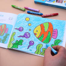 Juguetes de dibujo para colorear para niños, libros con crayón, juguetes educativos, dibujos animados de animales, libro para garabatos, tablero de dibujo para niños 2024 - compra barato