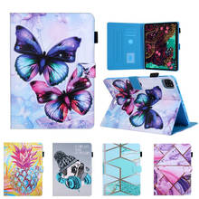 Fundas For iPad Pro 11 2018 2020 Case Smart Sleep Wake up PU Leather Cartoon Butterfly Marble Stand Cover For iPad Pro 11 Case 2024 - buy cheap