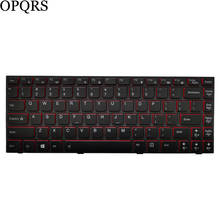Новая клавиатура US для Lenovo Ideapad Y400 Y400N Y410P Y430P, клавиатура US для ноутбука с подсветкой/без подсветки 2024 - купить недорого
