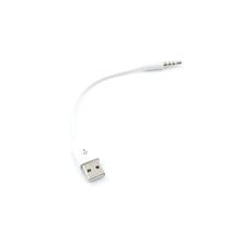 3,5 мм разъем AUX к USB 2,0 зарядное устройство Синхронизация данных аудио адаптер кабель для Apple iPod Shuffle 3rd 4th 5th 6th gen MP3 MP4 шнур плеера 2024 - купить недорого