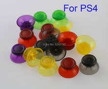 6Pcs Transparent 3d Analog Joystick Caps for Sony Play Station Dualshock 4 PS4 Controller Clear Mushroom Cover 2024 - buy cheap