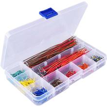 560 Pieces Jumper Wire Kit 14 Lengths orted Preformed Breadboard Jumper Wire With Box 2024 - buy cheap