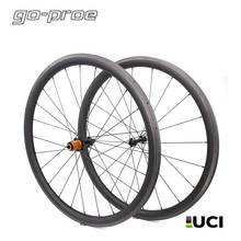 700C Carbon Fiber Wheelset Road Bicycle Wheel 27mm Width Cycling Bike Taiwan BITEX RAF10 Hub Pillar 1423 Spoke 2024 - buy cheap