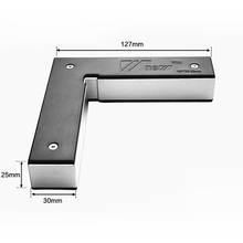 Braçadeira quadrada de carpinteiro 90 °, 2 peças, ângulo reto, régua de 90 graus, suporte de posicionamento auxiliar em l, conjunto de ferramentas de carpintaria 2024 - compre barato