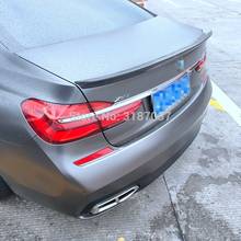For BMW 7 Series G11 G12 740i 750i 4 Door Sedan 2016-2018 Carbon Fiber Rear Roof Spoiler Wing Trunk Lip Boot Cover Car Styling 2024 - buy cheap