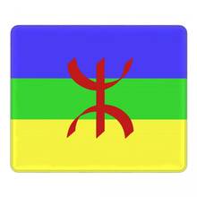 Flag Of Amazigh Cool Mouse Pad Drapeau Amazigh Berber Waterproof Soft Mat Rubber Office Home Deco Mat 2024 - buy cheap