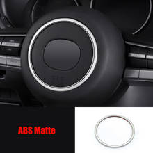 ABS Matte For Mazda cx-30 2019 2020 Car Steering wheel Button frame decoration Cover Trim Car styling accessories 2024 - buy cheap