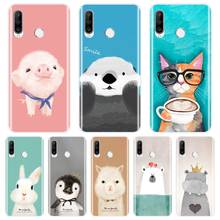 Silicone Phone Case For Huawei P20 Lite P Smart Plus 2019 Pink Pig Cat Bear Rabbit Back Cover For Huawei P30 Lite Pro P Smart Z 2024 - buy cheap