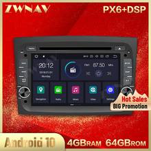 Carplay para Fiat Doblo, reproductor Multimedia con pantalla Android, navegación GPS, Audio, DVD, Radio Estéreo, grabadora, unidad principal, para 2016, 2017, 2018 2024 - compra barato