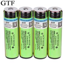 GTF-batería recargable NCR18650B, 3,7 V, 18650 mAh, Li-ion, con PCB, para linterna 2024 - compra barato