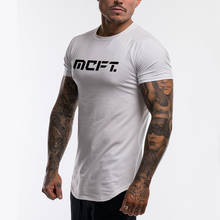 Brand MCFT Lifestyle Short Sleeve T-shirt Men Quick Drying Gym Workout T-shirt Bodybuilding Tshirt Fitness Tee Shirt Homme 2024 - buy cheap