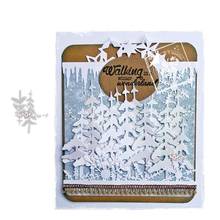 New Christmas tree decoration metal Cutting Dies Stencils DIY Scrapbooking Paper/photo Cards Embossing Dies 2024 - buy cheap