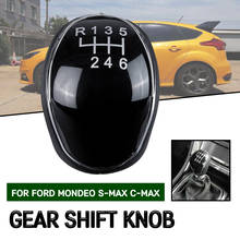 Car 6 Speed Gear Shift Knob Manual Gear Lever Shifter Gaitor For Ford Focus 2/3 Mondeo 4 C-MAX For Galaxy Kuga 2024 - buy cheap