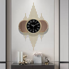 Gran muro americano reloj hogar pared reloj arte con personalidad ambiente de moda reloj para el salón decoración reloj silencio 2024 - compra barato