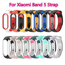 Smart Bracelet Band Straps For Xiaomi Mi Band 6 Soft Silicone Wrist Strap Replacement Watchband For Mi Band 5 Correa Accessories 2024 - buy cheap