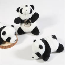 Precioso muñeco Panda, nuevo 10CM aprox. Broche de peluche de juguete, decoración de regalo 2024 - compra barato