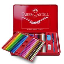 Faber Castell  Water Colored Pencil 24/36/48 Colors Tin Box 114468 Drawing Non-toxic Pencils set for Artist Sketch Germany 2024 - buy cheap