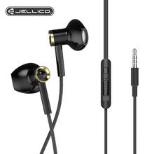 Jellico New Sport Wholesale Wired Earphone Super Bass 3.5mm Stereo Earbud Headset With Mic rophone Hands Free for Xiaomi Samsung 2024 - buy cheap