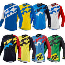 Camiseta de malla de LICRA para hombre, ropa deportiva para ciclismo de montaña o carretera, DH, Enduro, Motocross 2024 - compra barato