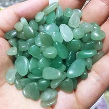 Cristal de jade verde Natural para decoración de Acuario, Gema mineral para el hogar, tratamiento de cristal, dongling, 100G 2024 - compra barato