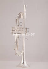 Falling Tune Bb Trumpet TR-305GS sliver Plated Musical International musical instrument with All accessories Free Shipping 2024 - buy cheap