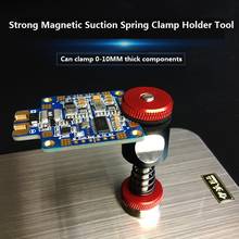 Strong Magnetic Suction Spring Clamp Holder Tool Motherboard Electronic Repair Tool For Large Size PCB Soldering Desolder Repair 2024 - buy cheap