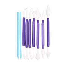 9 Pieces Plastic Clay Modeling Tools Ceramic Pottery Tool Kit for Shaping and Sculpting 2024 - buy cheap