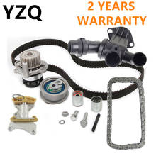 2.0T Engine Thermostat Timing Belt Chain Tensioner Water Pump Set For VW Golf Passat Jetta Audi A4 A6 TT 06F198119B 06F121011X 2024 - buy cheap