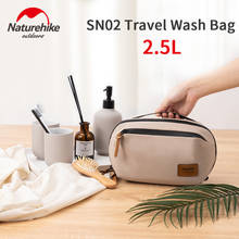Naturehike Outdoor Wash Bag Ultralight 170g Portable Cosmetic Bag 2.5L Dry Wet Separation Storage Bag Travel Swim Bag-SN02 2024 - buy cheap