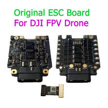 Controlador de voo para drone dji fpv original, módulo de placa de circuito esc, substituição de chip de cabo esc para dji fpv, reparo de drone 2024 - compre barato