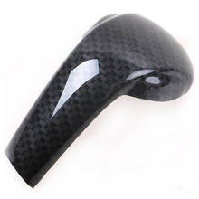 Carbon Fiber Car Gear Shift Knob Control Panel Gear Head Frame Cover Trim Sticker For Mazda Cx-5 Cx5 Cx 5 2018 2019 Accessories 2024 - buy cheap