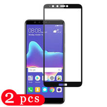 2Pcs full cover for huawei y9 prime 2019 y9s y9 2018 tempered glass phone screen protector protective film on glass smartphone 2024 - buy cheap