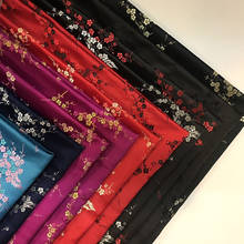 Tecido damask de seda brocado, 75x50cm, tecido jacquard diy, costura, artesanato, traje de estofados, móveis, cortina, material de roupa 2024 - compre barato