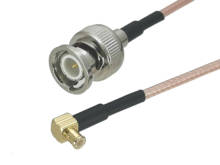 1Pcs RG316 BNC Male Plug to MCX Male Plug Right angle Connector RF Coaxial Jumper Pigtail Cable For Radio Antenna 4inch~5M 2024 - buy cheap