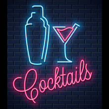 Neon Sign cocktail party Neon light Neon Wall Sign Beer Bar Advertise Hotel Advertise Lamp Recreational Handmade Real glass TUBE 2024 - buy cheap