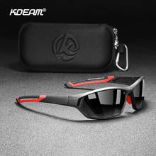 KDEAM Sports Style Design Polarized Sunglasses Men Driving Travel Fashion Sunglasses Lightweight Eyeglasses Frame UV Goggles B31 2024 - buy cheap