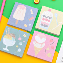 1Pcs Lytwtw's Cute Kawaii Cake Ice Cream Sticky Note Memo Pad Bookmarker Stationery Office School Supply Sticker Filofax 2024 - buy cheap