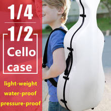Factory outlet store cello case 1/2 2/4 1/4 carbon fiber cello hard case 2024 - buy cheap