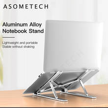 Soporte de altura ajustable para ordenador portátil, elevador de aluminio plegable, para MacBook Pro Air 2024 - compra barato