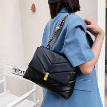 Дизайнерские женские маленькие сумочки из искусственной кожи, модная дамская сумка на цепочке через плечо, Брендовые женские тоуты, мессенджеры 2024 - купить недорого