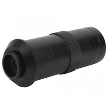 Câmera de microscópio industrial ccd 8x-100x, lente de montagem c 25mm, ampliação ajustável 2024 - compre barato