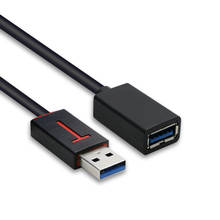 USB кабель-удлинитель, шнур, Супер Скоростной USB 3,0, кабель «Папа-мама», 1 м, 2 м, 3 м, кабель-удлинитель для синхронизации данных, USB 2,0, удлинитель, USB 2024 - купить недорого