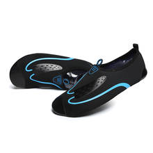 Zapatos acuáticos para amantes de la natación y la pesca, calzado de playa transpirable de tela de malla, sin cordones, secado rápido 2024 - compra barato