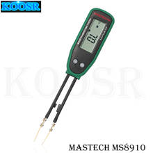 MASTECH-Detector de prueba MS8910 SMD, multímetro Digital de 3000 recuentos, medidor de diodo de capacitancia de resistencia inteligente, pantalla LCD de escaneo automático 2024 - compra barato