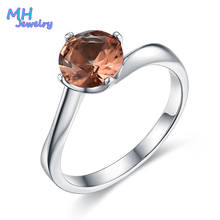 MH Zultanite Gemstone fresh rings for Women gift Solid 925 Sterling Silver Color Change Diaspore Stone Engagement Fine Jewelry 2024 - buy cheap