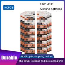 100pcs/10packs LR41 Button Cell Batteries for Eaxell Original SR41 AG3 G3A L736 192 392A Zn/MnO2 1.5V Lithium Coin Batteries 2024 - buy cheap