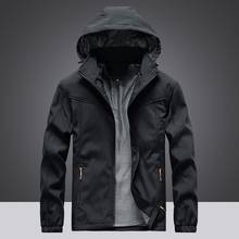 2019 Men Autumn Fashion Waterproof Jacket Quick Drying Breathable Sport Outdoor Coat Windbreaker Jacket Softshell Jacket Men 2024 - buy cheap