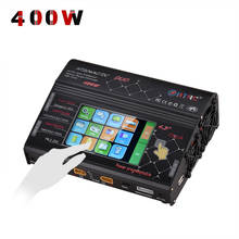 HT206 RC Charger AC/DC DUO 400W 40A Dual Port Balance Lipo Charger LCD Touch Screen Lilon/LiPo/LiFe/LiHV Battery Discharger 2024 - buy cheap